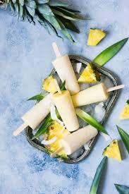 Popsicle Ananas Et Lait De Coco Facon Pina Colada Recette Ananas Pina Colada Coco