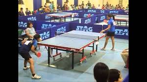 Oihika Mukherjee Vs Kajol Das In Women Team Championship In West Bengal Table Tennis Ping Pong West Bengal