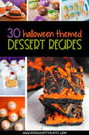 Halloween And Desserts Are Two Of My Favorite Things So I Am Excited To Share Thirty Halloween Dessert Reci Halloween Desserts Easy Halloween Desserts Desserts