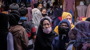 The indonesian government has instituted policies including mandatory compliance of mask use and social distancing. Indonesia Braces For Covid Surge After Eid Holiday