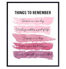 Every day is father's day to me when i'm with her: Amazon Com Positive Inspirational Quotes Wall Decor Uplifting Encouragement Gifts For Women Girls Teens Daughter Bff Best Friend Pink Motivational Wall Art Poster For Home Office Bedroom Bathroom Handmade