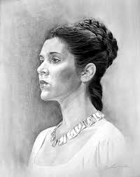 Leon retrowalker (brazilianswfan)#wt #et :vhs: Princess Leia Drawing By Daniel Bergren