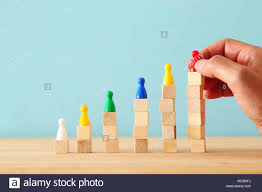 Corporate Hierarchy Structure Chart Stock Photos Corporate