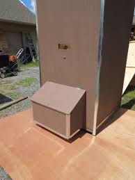 Wood Pellet Storage Bin Plans Free Diy For Pellet Stove Wood Pellets Pellet Pellet Stove