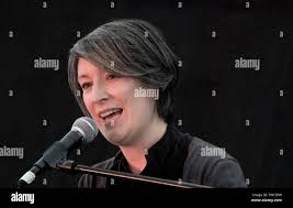 Kim Edgar folk singer playing live