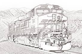 Click the freight train coloring pages to view printable version or color it online (compatible with ipad and android tablets). Bnsf Railway On Twitter It S Nationalcoloringbookday Here S A Coloring Page For You To Unleash Your Inner Artist Https T Co Oz1zesvjn5