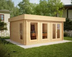Gartenhauser Aus Holz Kaufen Gratis Lieferung Hansagarten24 Modernes Bauernhaus Aussen Gartenhaus Design Fur Zuhause