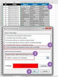 Masuk ke excel option (klik menu file, lalu klik menu options). Cara Mewarnai Cell Dengan Rumus Excel Kelas Excel