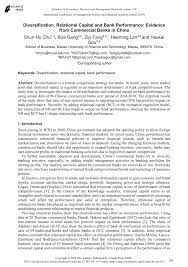 Commercial capital bank was founded in february 1999 and is based in delhi, louisiana. Pdf Diversification Relational Capital And Bank Performance Evidence From Commercial Banks In China