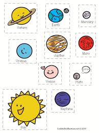Planets From The Solar System Booklet Subscriber Freebie Free On The Blog Is A 5 Page Worksheet Planets Preschool Solar System Worksheets Solar System Crafts
