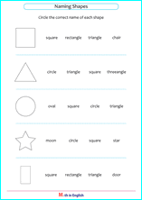 Boost your child's understanding of geometry dimensions with this worksheet that challenges her to match 2d and 3d shapes. Grade 1 Basic Shapes Geometry Math School Worksheets For Primary And Elementary Math Education