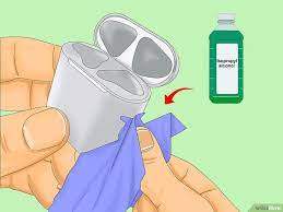 How To Clean An Airpods Case Case Cleaning Cleaning Alcohol