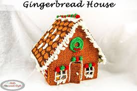 Gingerbread house parties christmas gingerbread house templates printable free recipe printable gingerbread houses. How To Crochet A Gingerbread House For Christmas Free Pattern