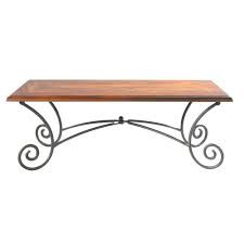 Solid Sheesham Wood And Wrought Iron Coffee Table W 120cm Luberon Maisons Du Monde Decoracao De Ferro Moveis De Ferro Arte Ferro