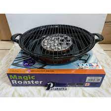Kamu akan melihat saklar untuk panggangan ditunjukkan dengan huruf グ リ ル(panggangan) dengan simbol ikan. Alat Pemanggang Pembakaran Sosis Ikan Daging Bbq Kompor Magic Roaster Maspion 34 Cm Shopee Indonesia