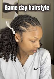 Hairstyles to Wear to Softball Game for Curly Hair Fir Black Ppl