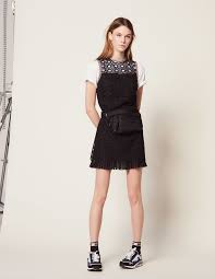 Sandro R20495e Robe En Guipure Sans Manches Noir Www Buysandrofr Com Sandro R20495e Robe En Guipure Sans Manches Noir Outlet Dresses Short Dresses Sleeveless