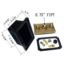 Many of our compounds have been formulated to meet strict industry standards, including Pentair Junction Box Brasss J Box 0 75 In Pool Light 78310600 Free Shipping