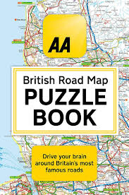 The Aa British Road Map Puzzle Book These Highly Addictive