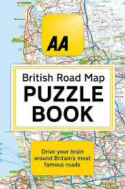 the aa british road map puzzle book these highly addictive