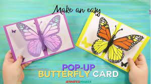 Download Jennifermaker Com Diy Pop Up Butterfly Card Facebook