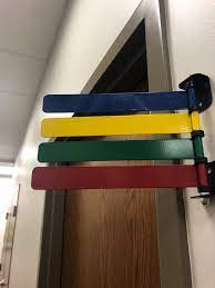 What Do The Different Colored Bars Flags Outside A Doctor S Examination Room Do Quora