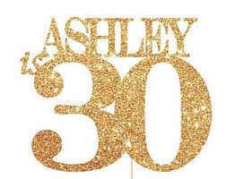 Happy 30th Birthday Decorations For Her 30 Cake Topper 30th Birthday Decorations For Her Or Him 30th Birthday 30th Birthday Decorations 30th Birthday Cake Topper 30th Birthday Party Decorations