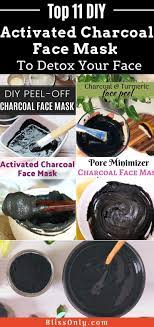 11 Diy Charcoal Mask To Detox Your Face Blissonly Charcoal Mask Diy Charcoal Mask Face Mask Peel Off