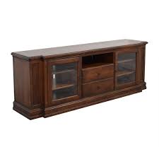 Große auswahl an entertainment center. 83 Off Ethan Allen Ethan Allen Cambridge Media Cabinet Storage