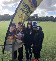 Chelsea played her first game of footy at age 11, when a … continued Adelaide Crows Women Chelsea Randall And Ebony Marinoff Motivate Fleurieu Schools The Times Victor Harbor Sa
