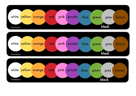 colour name chart classroom setup color names chart