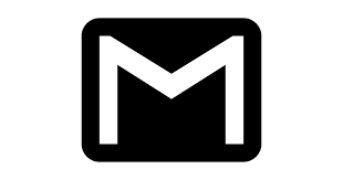 Gmail Logo Free Vector Icons Designed By Google Black And White Gmail Logo Iphone Icon App Icon Design