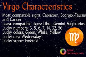 Your ruling planet is the moon, and so these colours can best suit your sign. Virgo Traits Personality And Characteristics