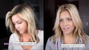 Easy In Between Salon At Home Balayage Root Touch Up Balayage Hair Roots Hair Hair Videos Tutorials
