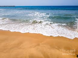 What is sea foam and why does it happen? Waves And Sea Foam On The Beach Photograph By Effi