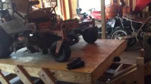While other lawn mower lift can just be pedaled by your foot others you are only required to use a single hand. Homemade Lift Table Lawnsite Is The Largest And Most Active Online Forum Serving Green Industry Professionals