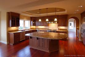 kitchen design ideas cherry cabinets
