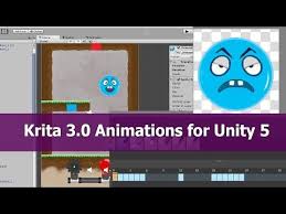 Krita 3 0 Animation To Unity Tutorial Youtube Krita Unity Tutorials Unity