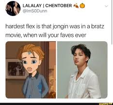 Hardest Flex Is That Jongin Was In A Bratz Movie When Will Your Faves Ever Ifunny Bratz Movie Exo Memes Funny Kpop Memes
