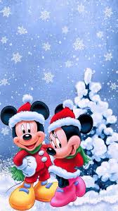 Topolino E Minnie Natale Natale Topolino Sfondo Natalizio Immagini Di Natale