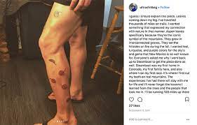 The cross on his back is anything but. 20 Amazing Running Tattoos Active