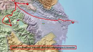 Sie grenzt im westen an armenien und georgien, im norden an rußland, im süden an den iran, während sie im. Reiseroute Aserbaidschan Individuelle Backpacking Rundreise Kaukasus
