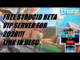 The website where you get links to free roblox vip servers that usually costs robux. Free Strucid Beta Vip Server 2020 Link In Desc Youtube