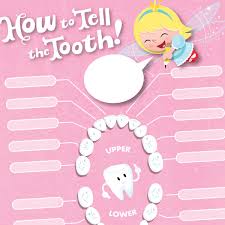 Tooth Fairy Printables Lost Tooth Chart Hallmark Ideas