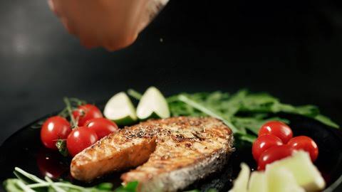 Western Meal Delicious Tuscan Salmon Stock Photo 2194923441 | Shutterstock
