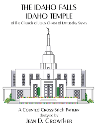 How big is the salt lake temple cross stitch chart? Idaho Falls Idaho Temple X Stitch Download Ldshorizonpublishers Com