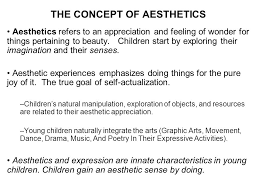 An aesthetic experience may be defined through the philosophical concept of . Exploring The Aesthetic Experience Ppt Video Online Download