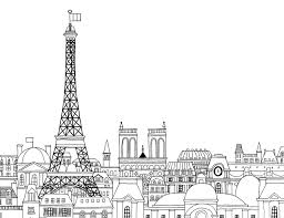 And of course no visit to paris would be complete without a tour around the works of art at the louvre (museé du. Eiffel Tower Coloring Pages 60 Pictures Free Printable