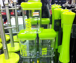 green kitchen accessories green