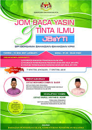 Hakikat pendidikan islam antara lain adalah sebagai pedoman hidup dan petunjuk manusia di dunia yang didasarkan pada alqur'an dan hadits. Pembangunan Program Adab Dan Nilai Bpi Kpm Assalamualaikum Wbt Program Jom Baca Yasin Dan Tinta Ilmu Jbayti Bpi Bersama Bahagian Bahagian Kpm Akan Bersiaran Setiap Jumaat Secara Langsung Di Fb Live Justeru